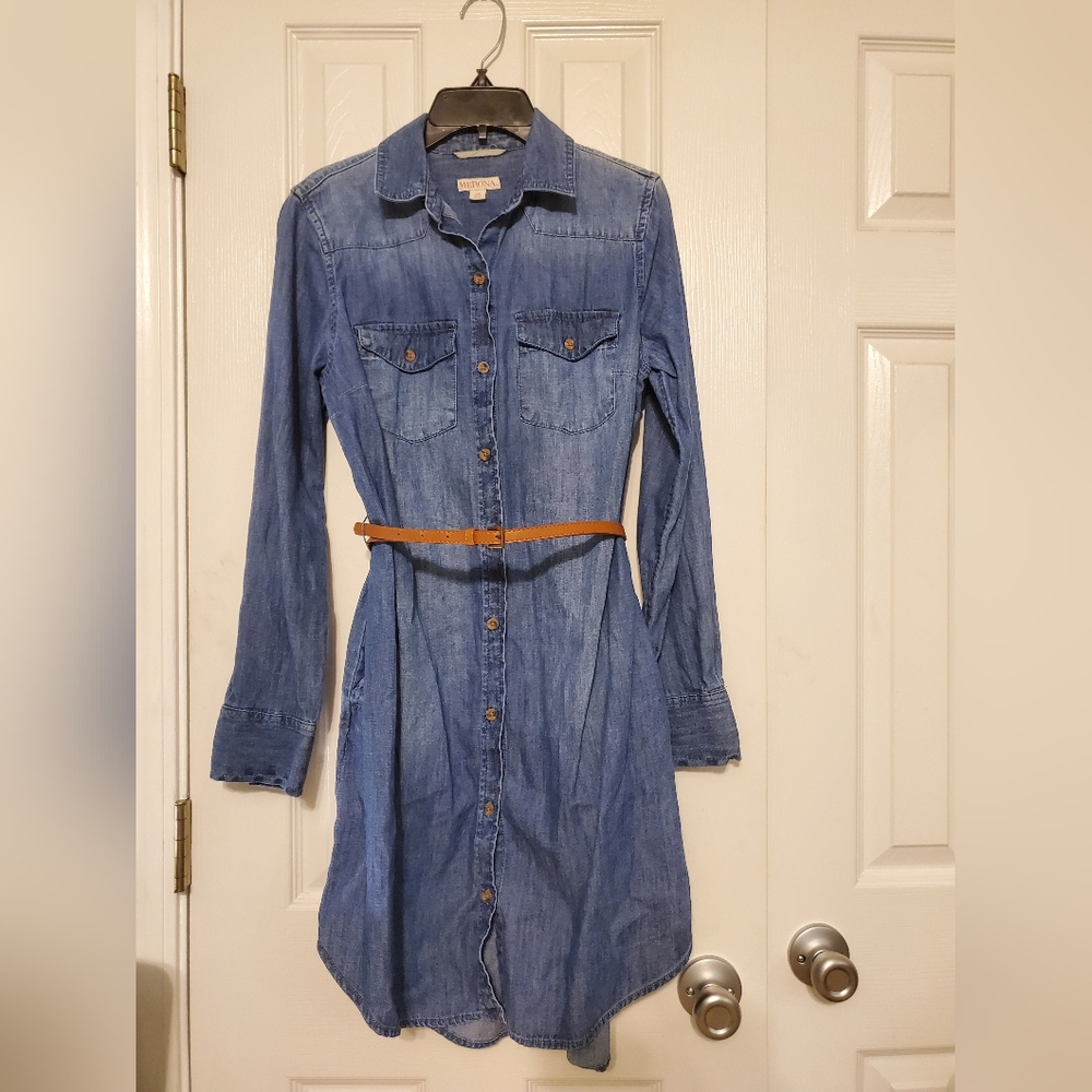 Merona Denim Dress Women's XS
